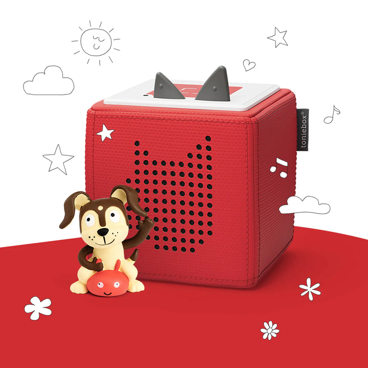 Toniebox Starter Set with Playtime Puppy - Red