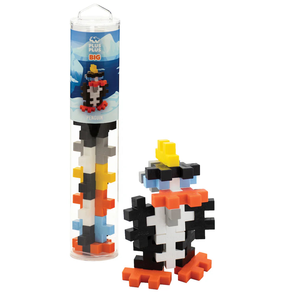 BIG 15pc Tube - Penguin | Plus-Plus