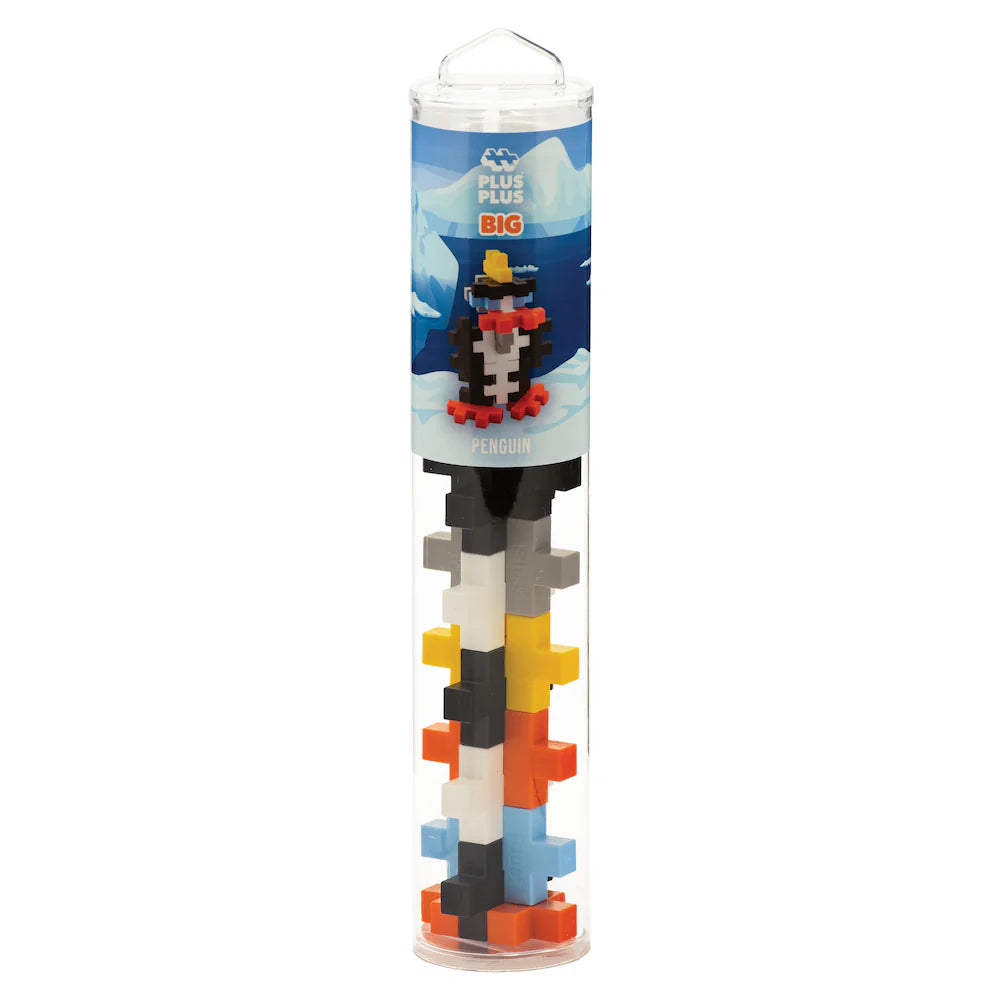 BIG 15pc Tube - Penguin | Plus-Plus