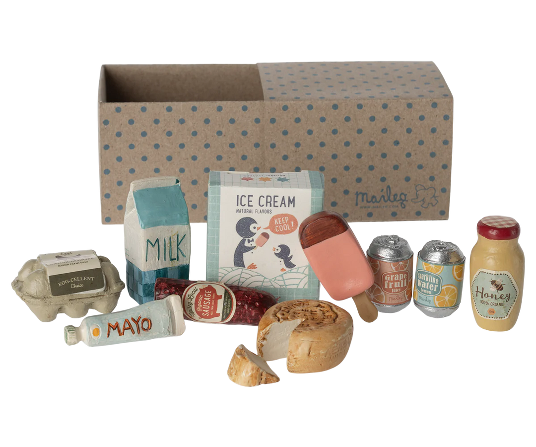 Miniature Grocery Box | Maileg