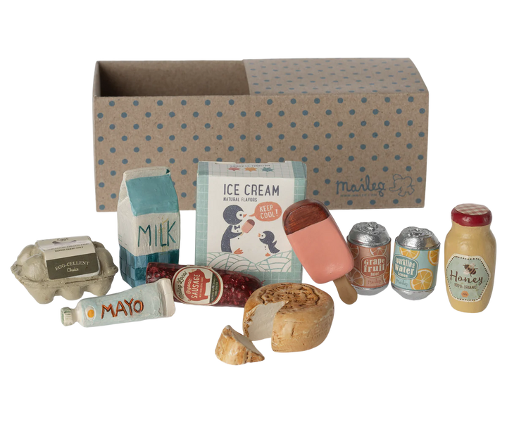 Miniature Grocery Box | Maileg
