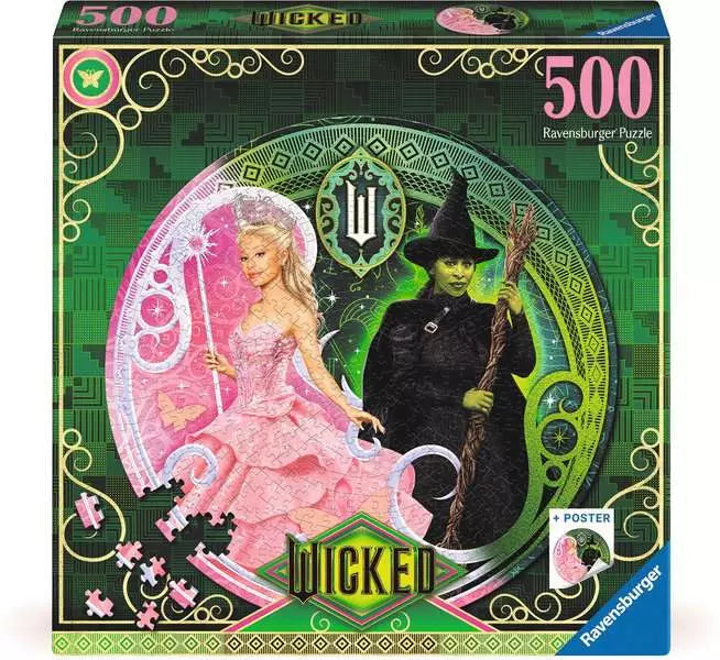Wicked 500 Pc Round Puzzle | Ravensburger