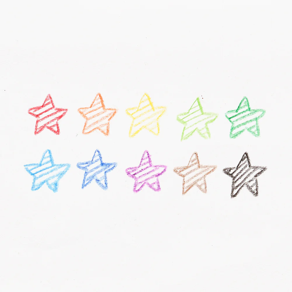 Yummy Yummy Scented Twist-Up Crayons - Set of 10 | OOLY