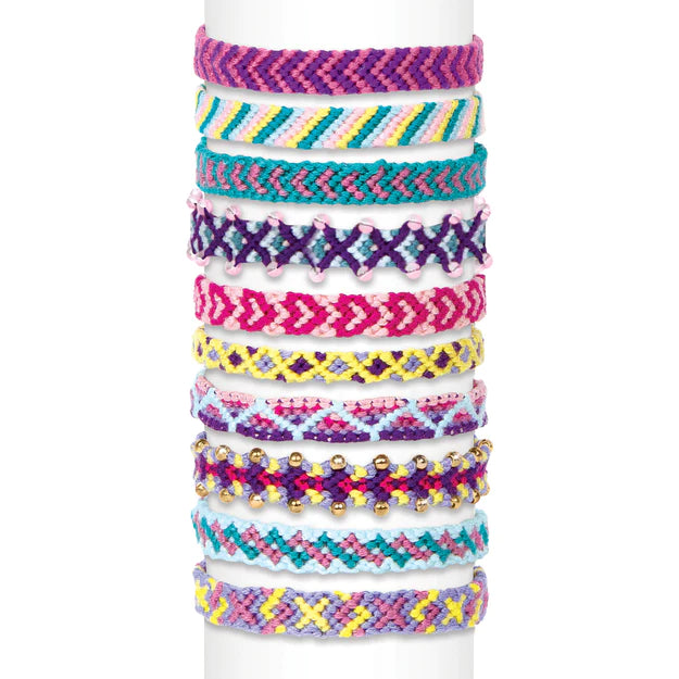 Row_of_Completed_Friendship_bracelets