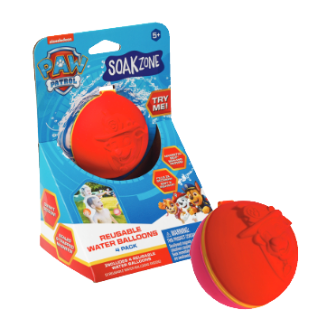 Paw Patrol Soak Zone™ Reusable Water Balloons 4 pk | Little Kids