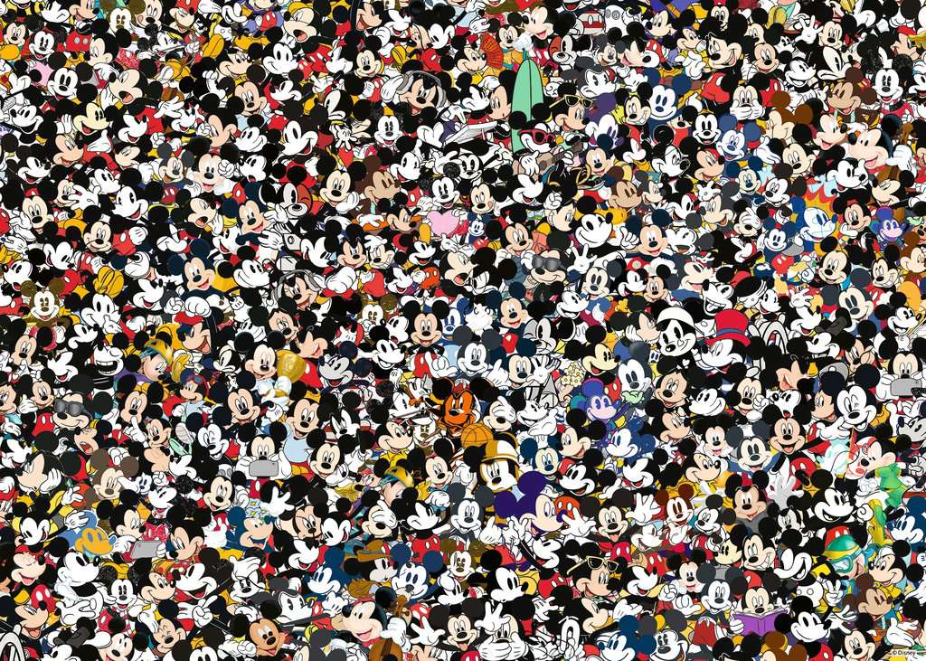 Mickey Challenge - 1000pcs | Ravensburger