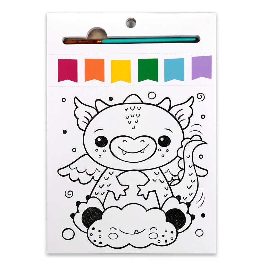 Paint Pages - Magical Creatures | Bright Stripes