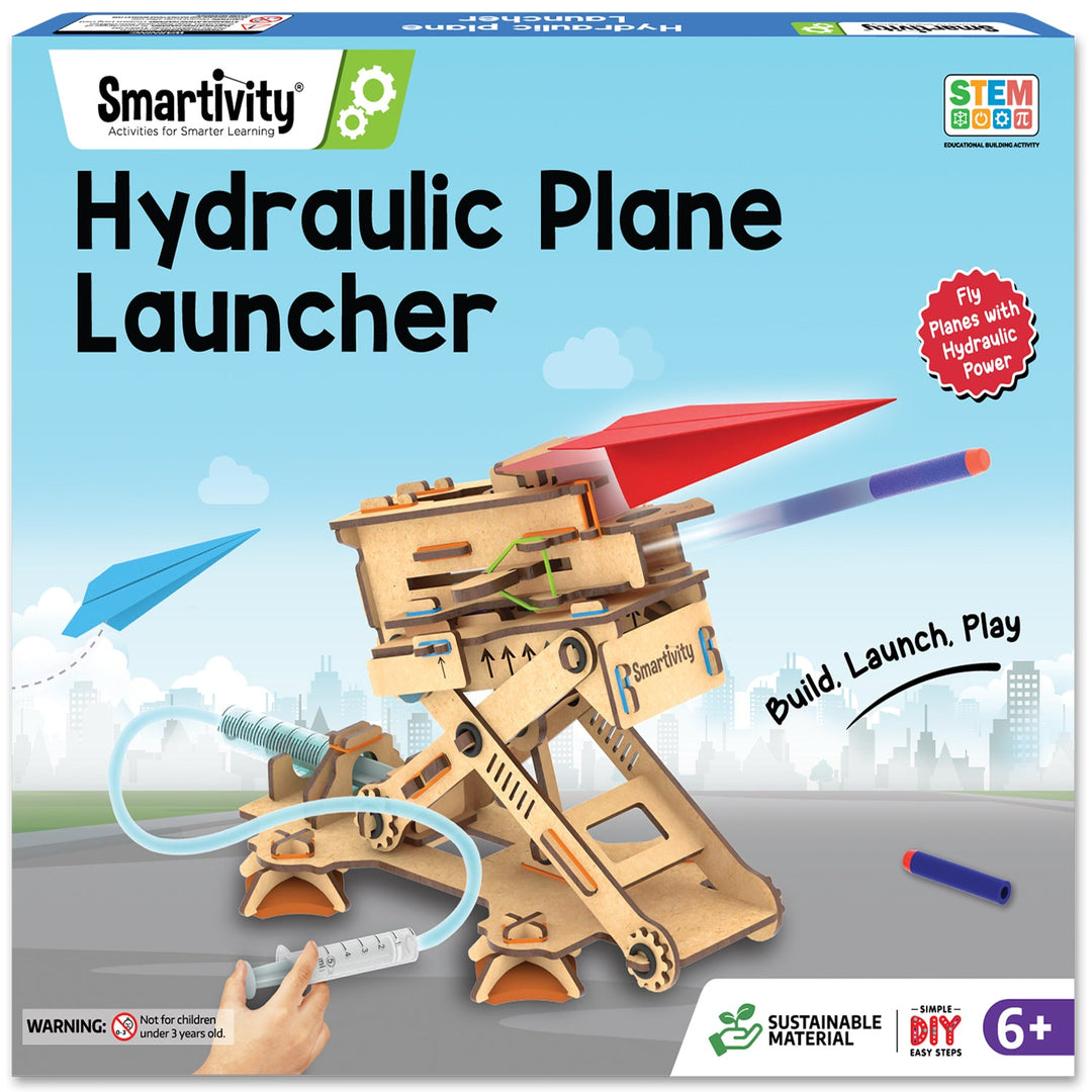 Hydraulic Plane Launcher | Smartivity Labs