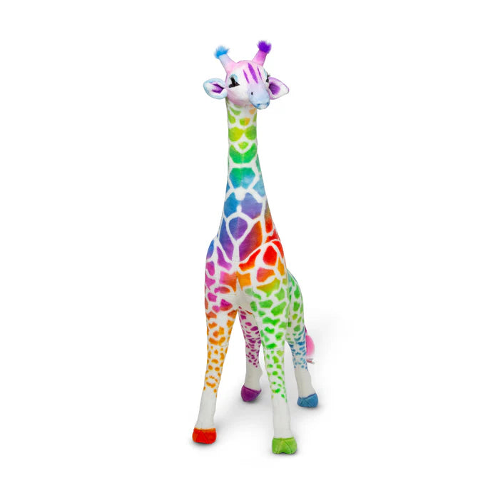 Rainbow Plush Giraffe | Melissa & Doug - LOCAL PICK UP ONLY