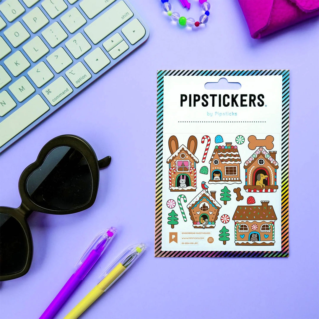 Gingerbread Guesthouses Stickers | Pipsticks