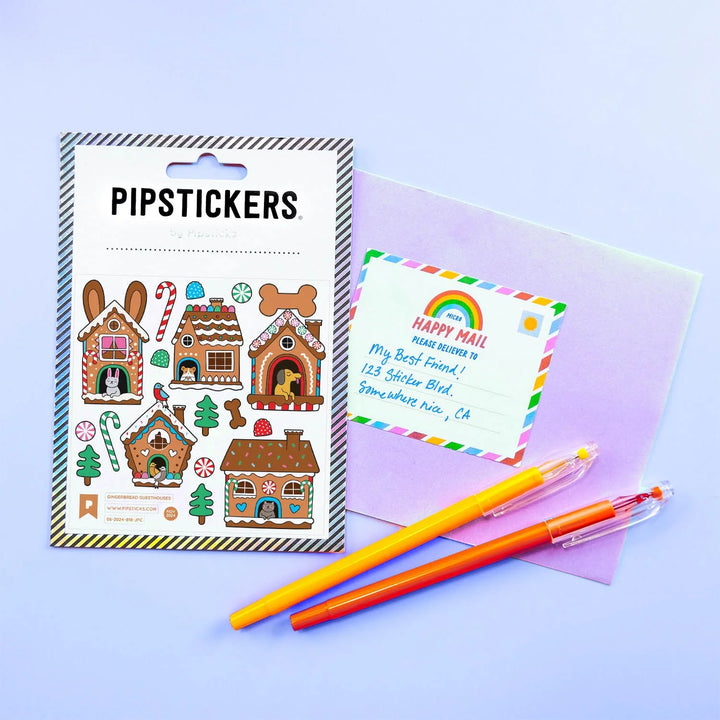 Gingerbread Guesthouses Stickers | Pipsticks