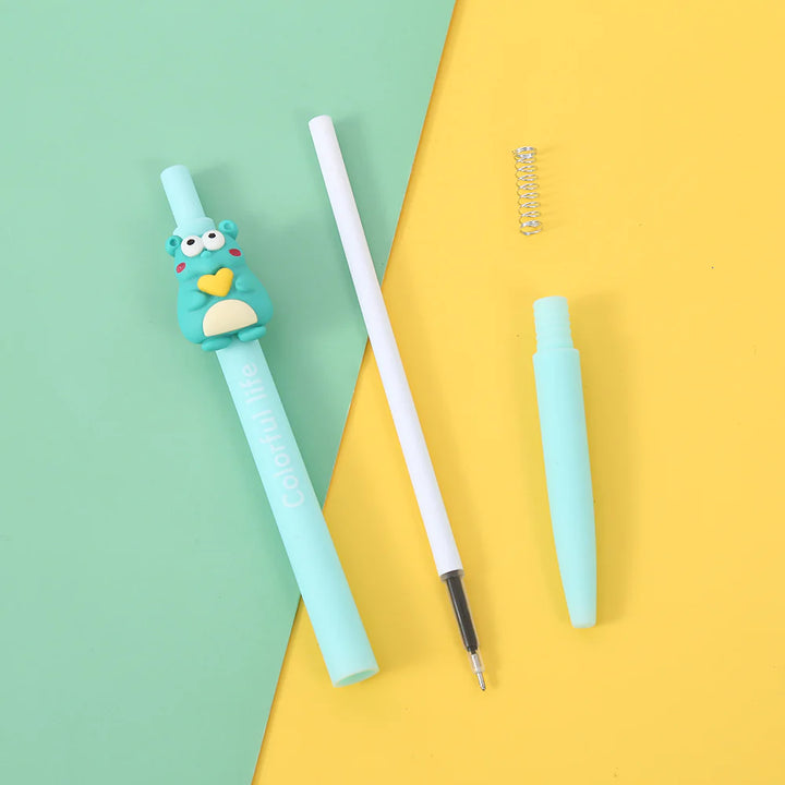 Colorful Animal Life Retractable Gel Pen