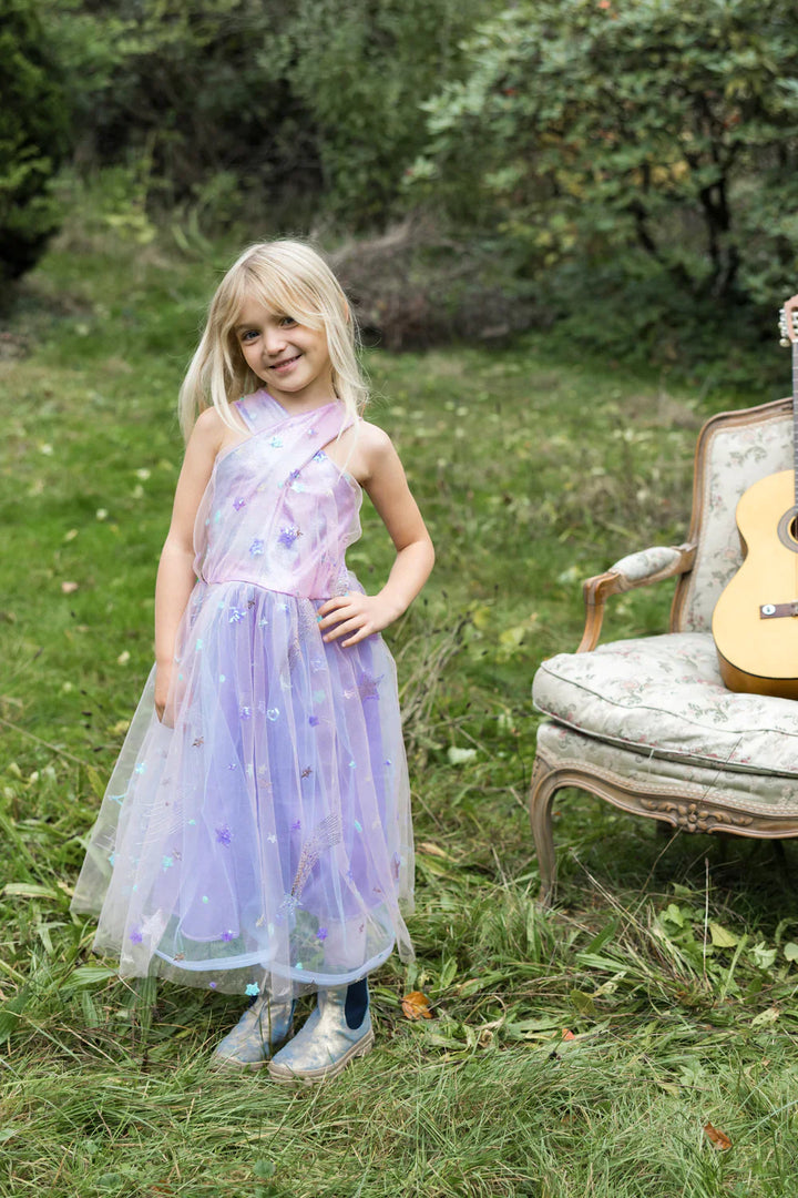 Ombre Eras Dress - Lilac/Blue | Great Pretenders