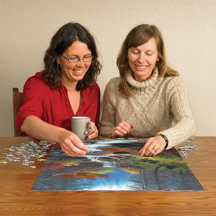 Mountain Cascade Puzzle - 1000 Pieces | Cobble Hill