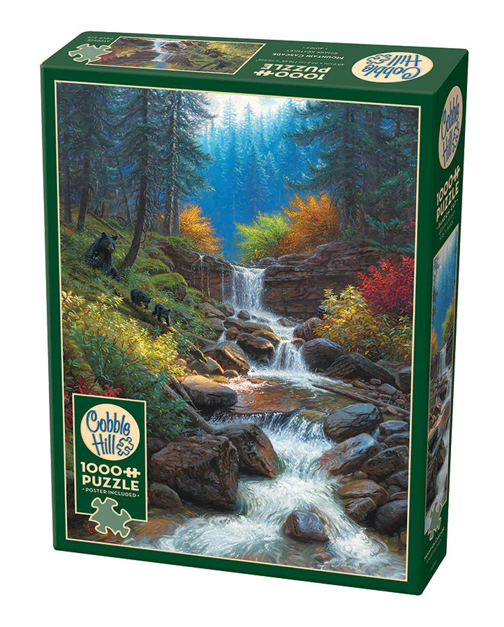 Mountain Cascade Puzzle - 1000 Pieces | Cobble Hill