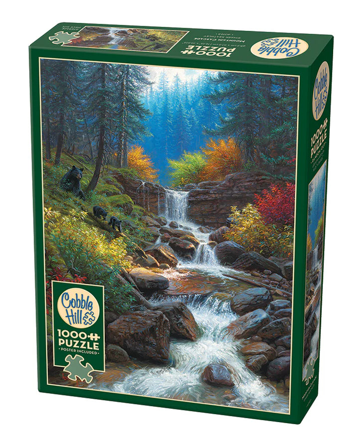Mountain Cascade Puzzle - 1000 Pieces | Cobble Hill