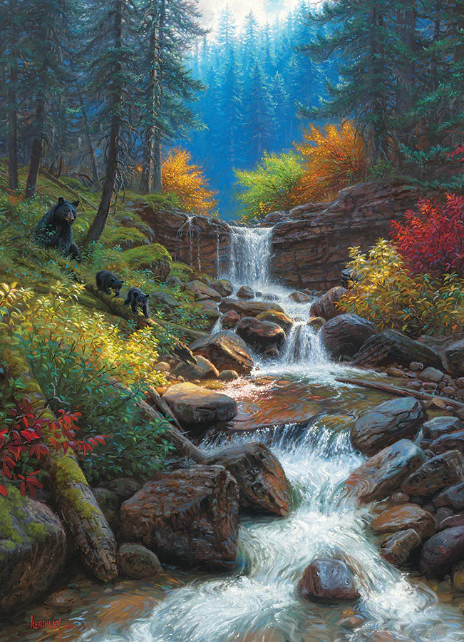 Mountain Cascade Puzzle - 1000 Pieces | Cobble Hill