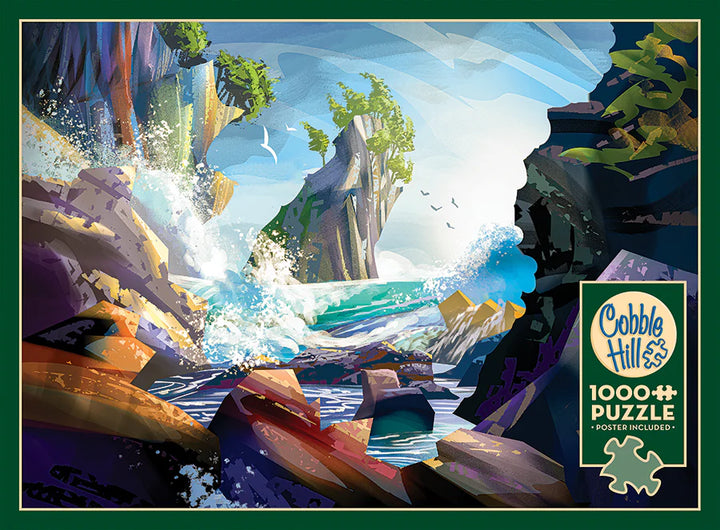 Coastal Waves Puzzle - 1000 Piece | Cobble Hill