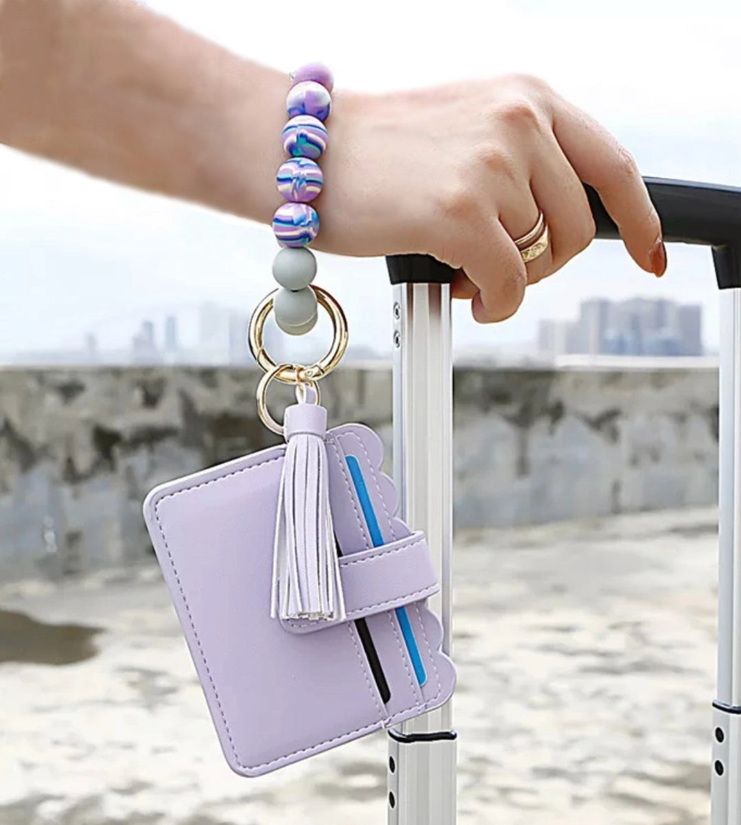 Wallet Bead Tassel Keychains | Mavi Bandz