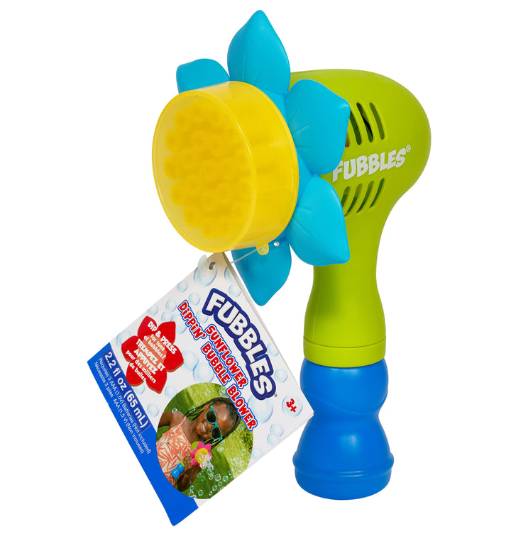 Fubbles® Sunflower Dippin' Bubble Blower