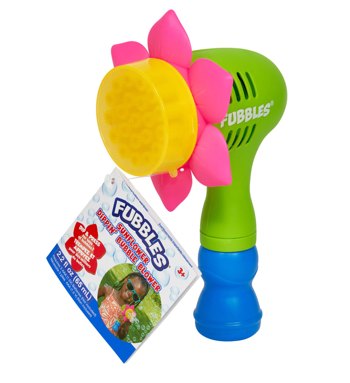 Fubbles® Sunflower Dippin' Bubble Blower