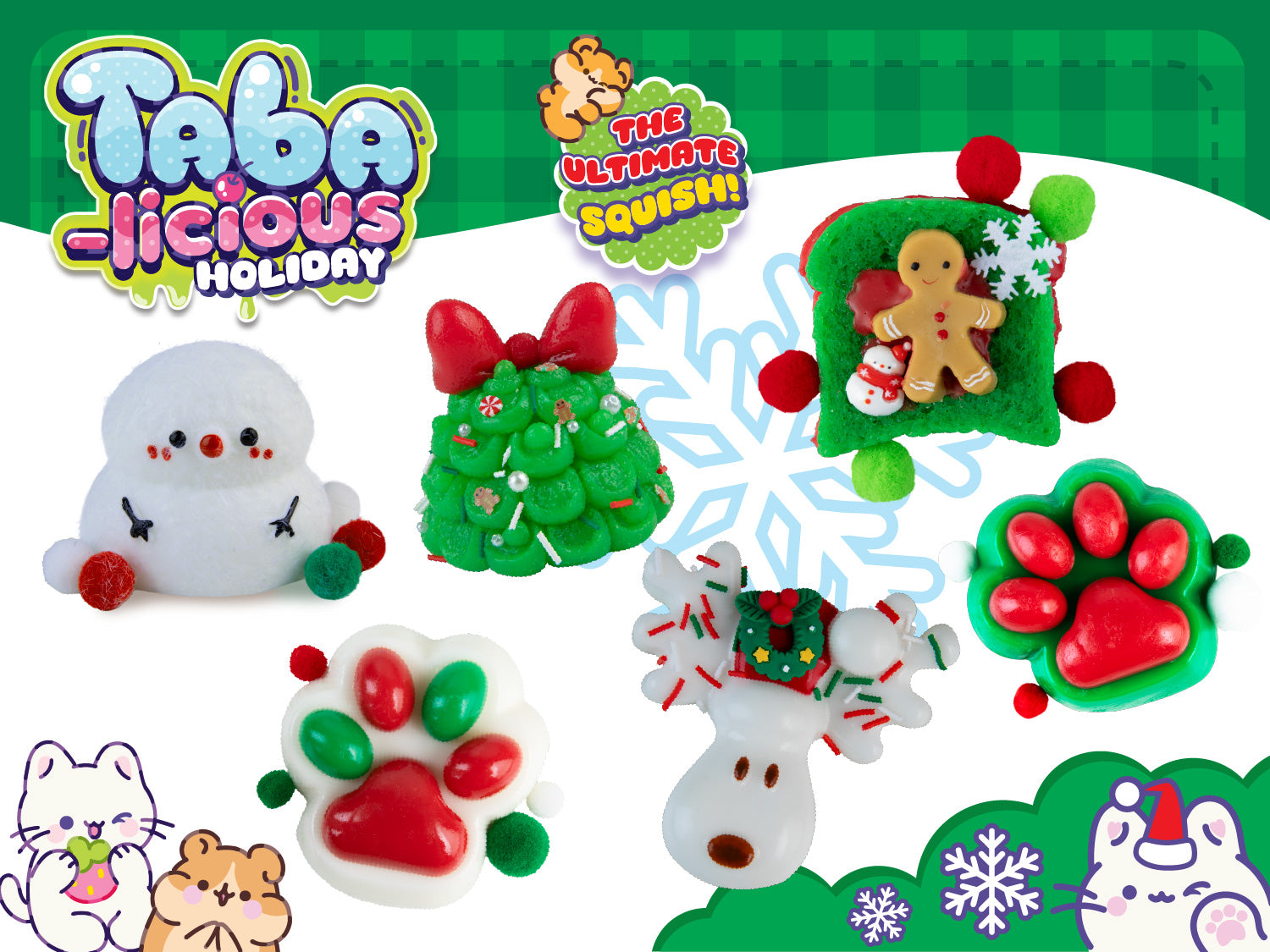 Taba-Licious Holiday Mega Squish | Orb Toys – The Curious Bear Toy