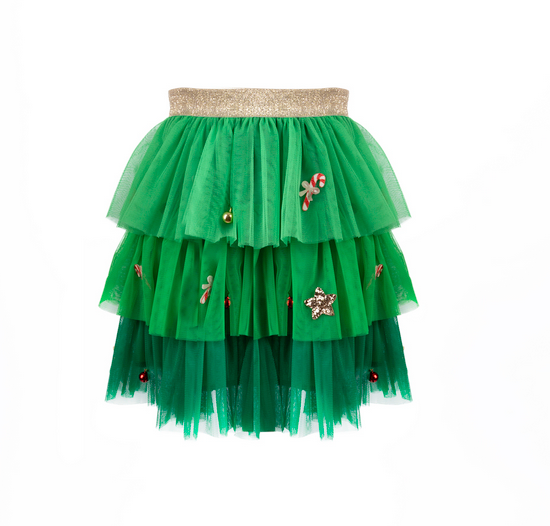 Rockin' Round The Christmas Tree Tutu, 4-6 | Great Pretenders