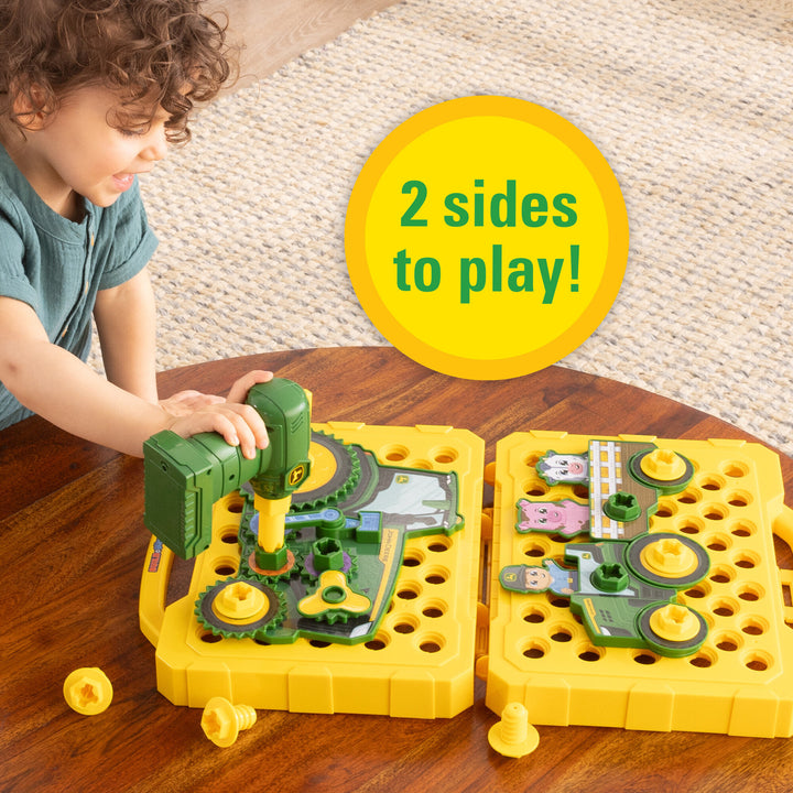 John Deere Build-A-Buddy™ Activity Board and Drill | TOMY