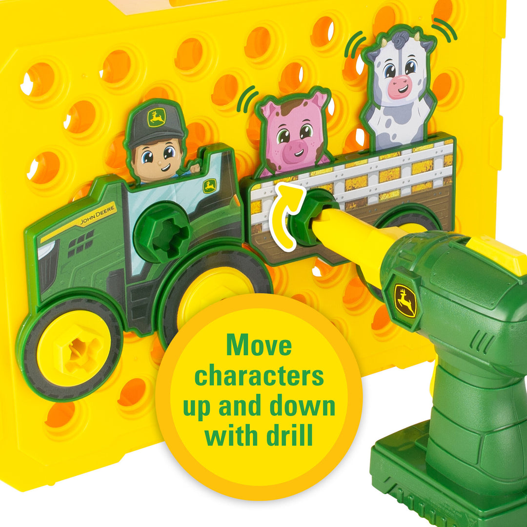 John Deere Build-A-Buddy™ Activity Board and Drill | TOMY