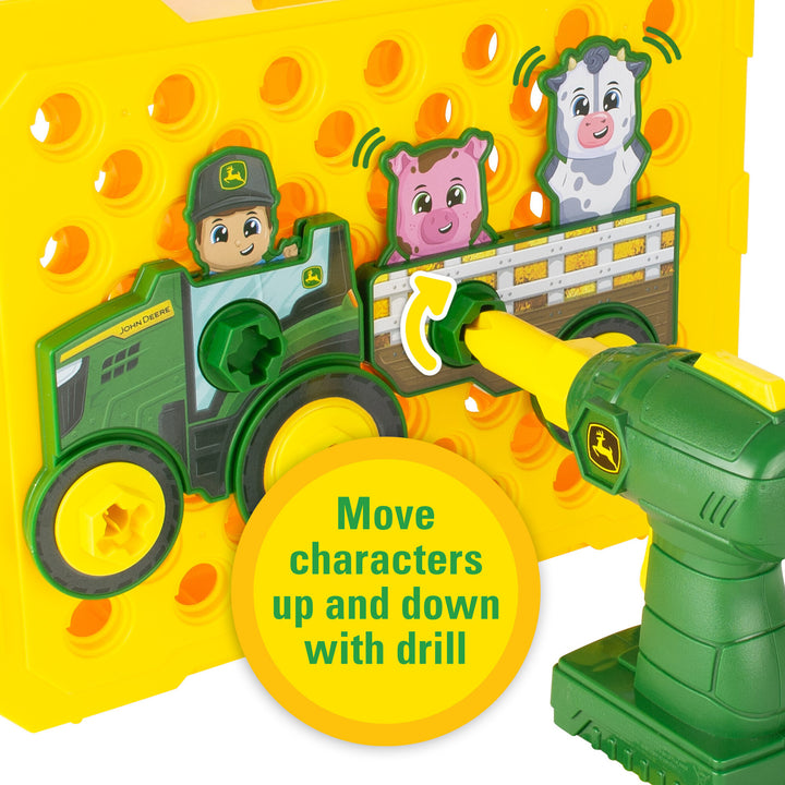 John Deere Build-A-Buddy™ Activity Board and Drill | TOMY
