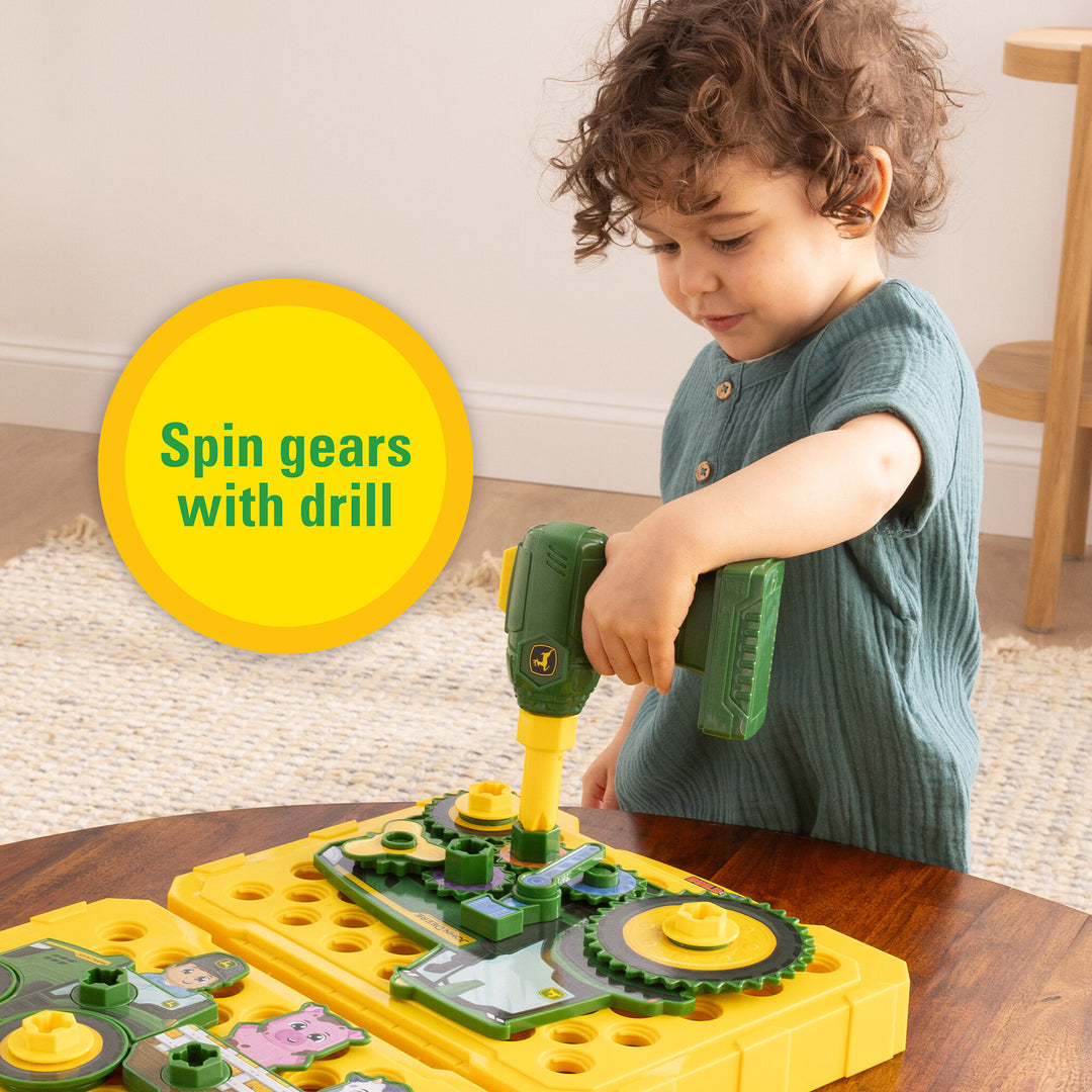 John Deere Build-A-Buddy™ Activity Board and Drill | TOMY