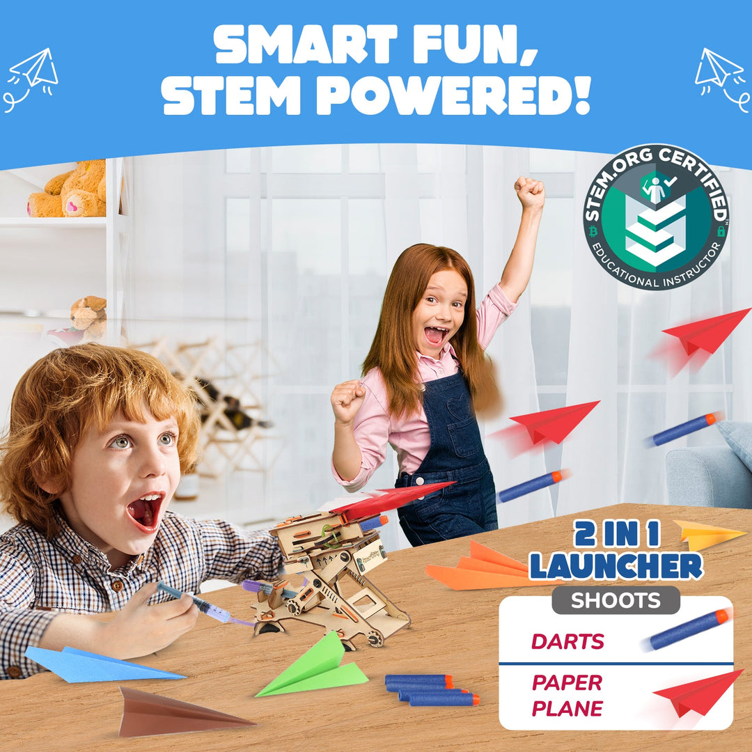 Hydraulic Plane Launcher | Smartivity Labs
