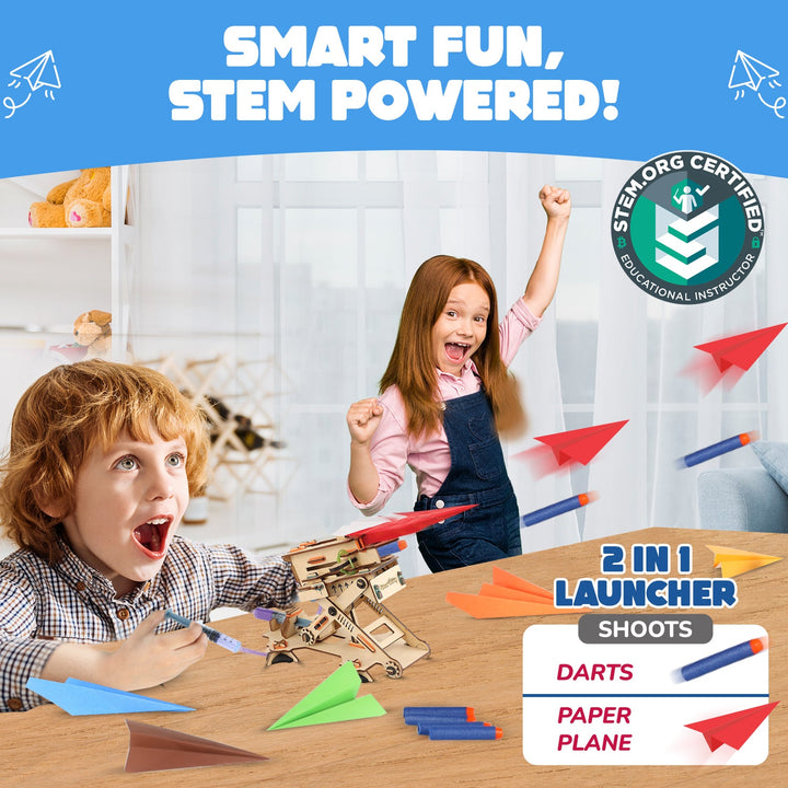 Hydraulic Plane Launcher | Smartivity Labs
