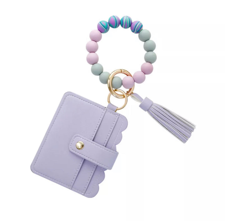 Wallet Bead Tassel Keychains | Mavi Bandz