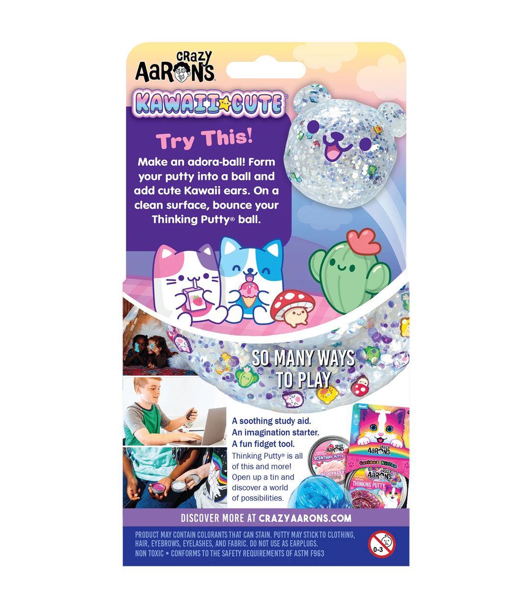Kawaii Cute - Thinking Putty | Crazy Aaron's