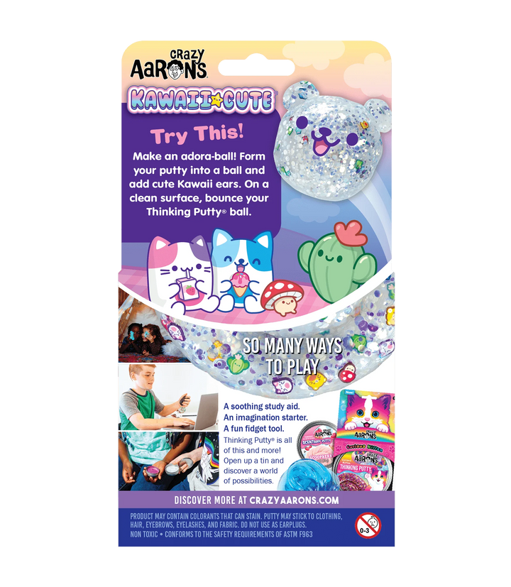 Kawaii Cute - Thinking Putty | Crazy Aaron's