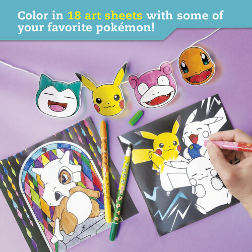 Pokemon Stained Glass Art | Klutz