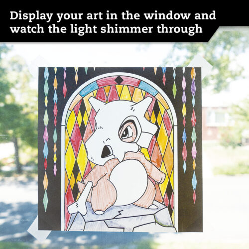 Pokemon Stained Glass Art | Klutz