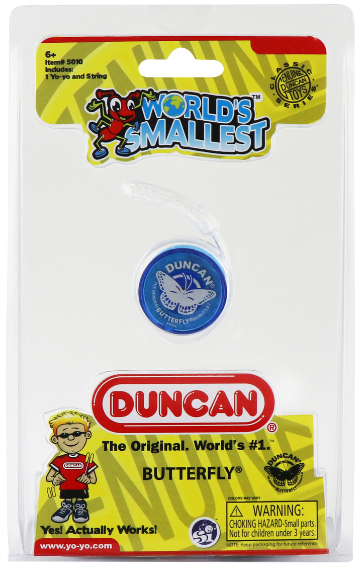 World's Smallest Duncan Butterfly Yo-Yo