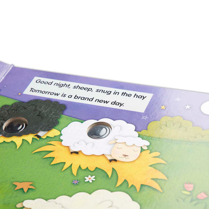 Poke-A-Dot: Goodnight, Animals Board Book | Melissa & Doug