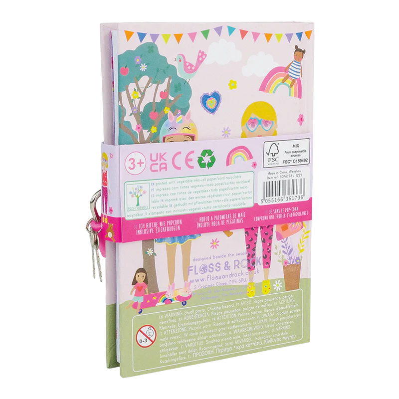 Scented Secret Diary - Best Friends | Floss & Rock