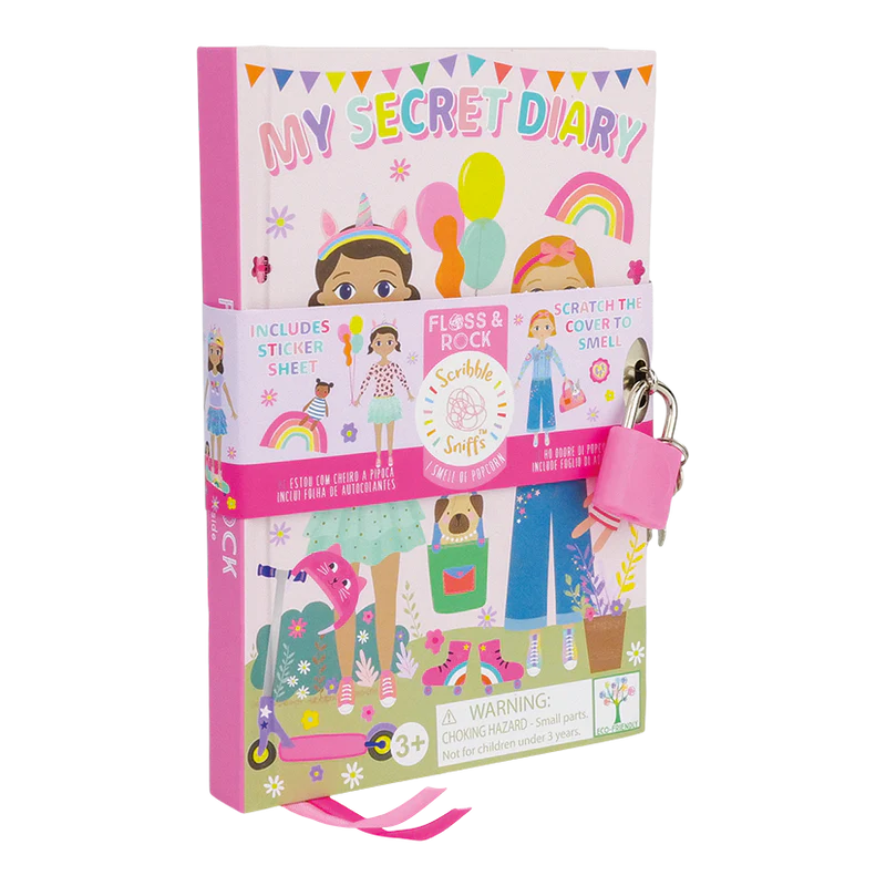 Scented Secret Diary - Best Friends | Floss & Rock