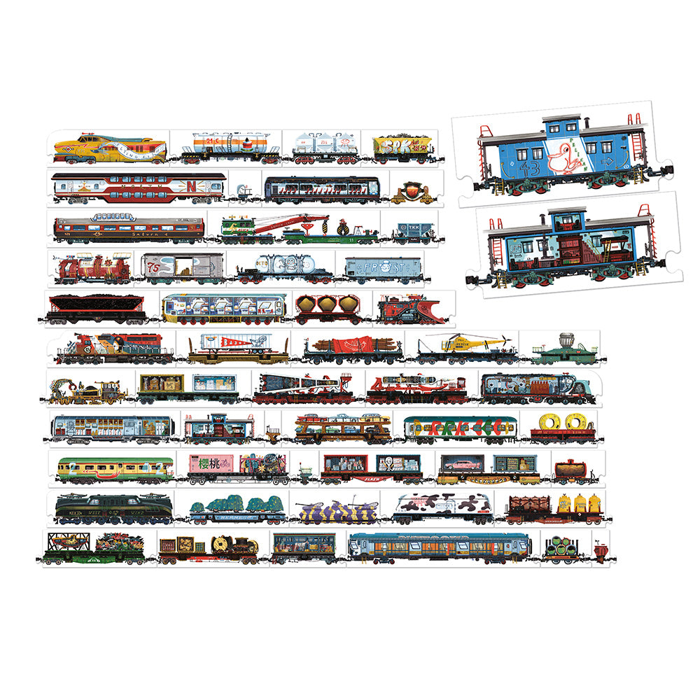 Mix and Match Trains | Banana Panda