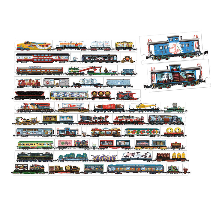 Mix and Match Trains | Banana Panda