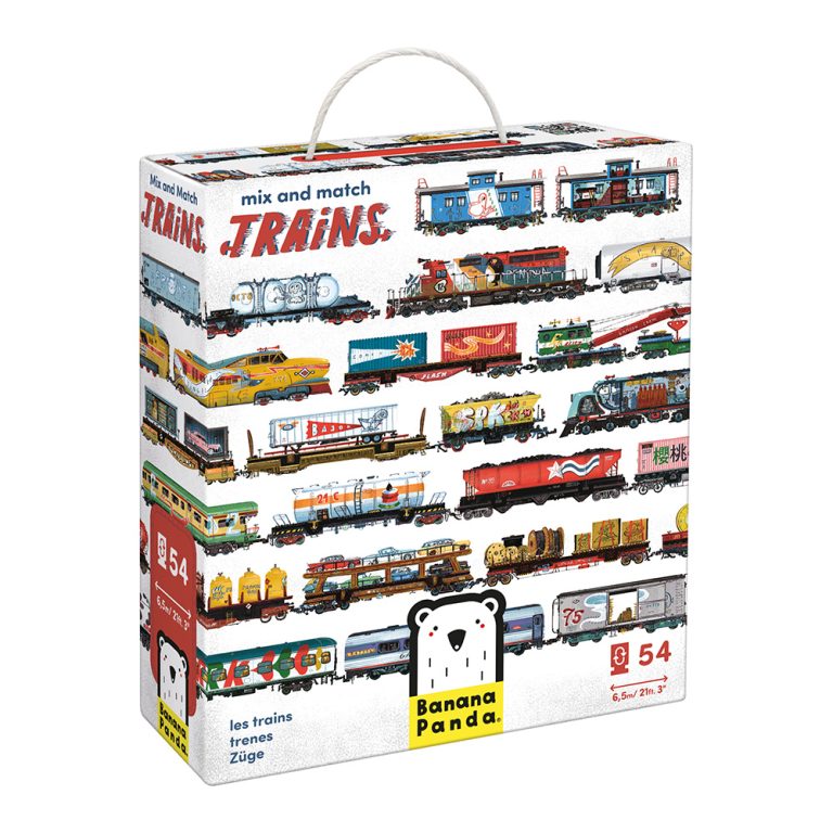 Mix and Match Trains | Banana Panda