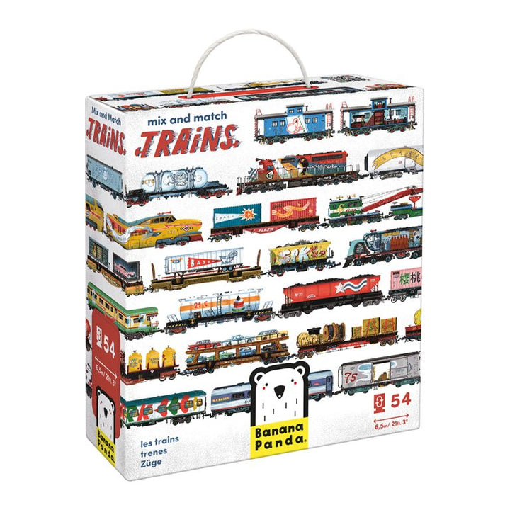 Mix and Match Trains | Banana Panda