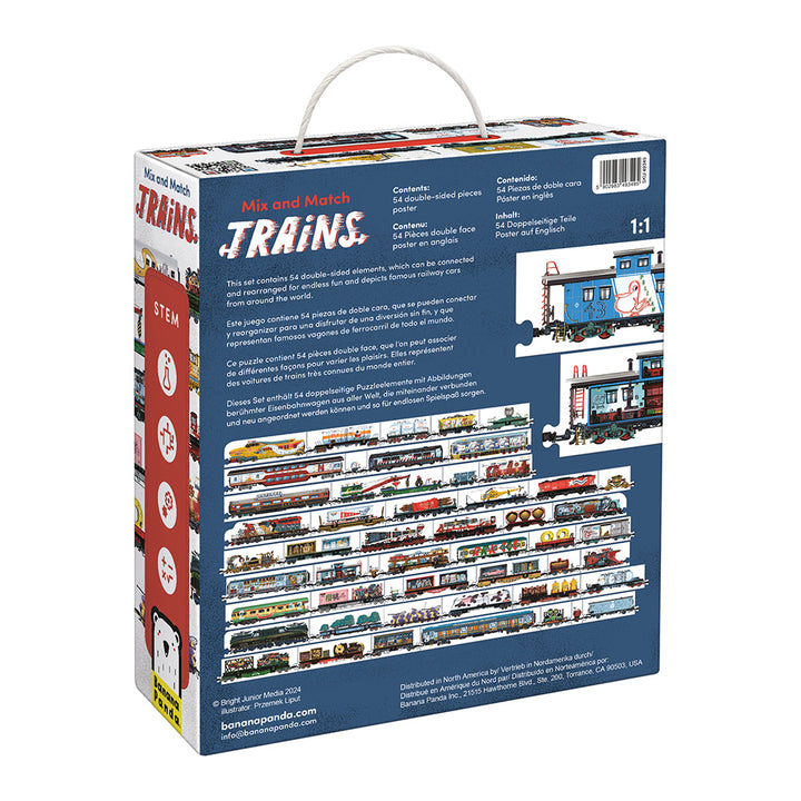 Mix and Match Trains | Banana Panda