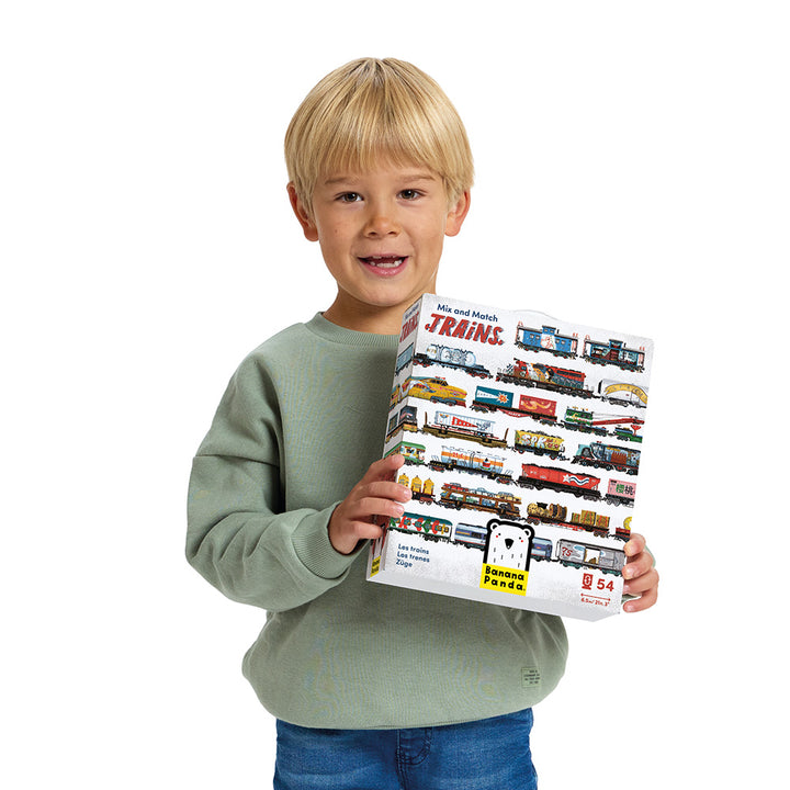 Mix and Match Trains | Banana Panda