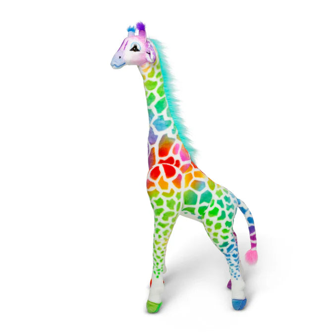 Rainbow Plush Giraffe | Melissa & Doug - LOCAL PICK UP ONLY