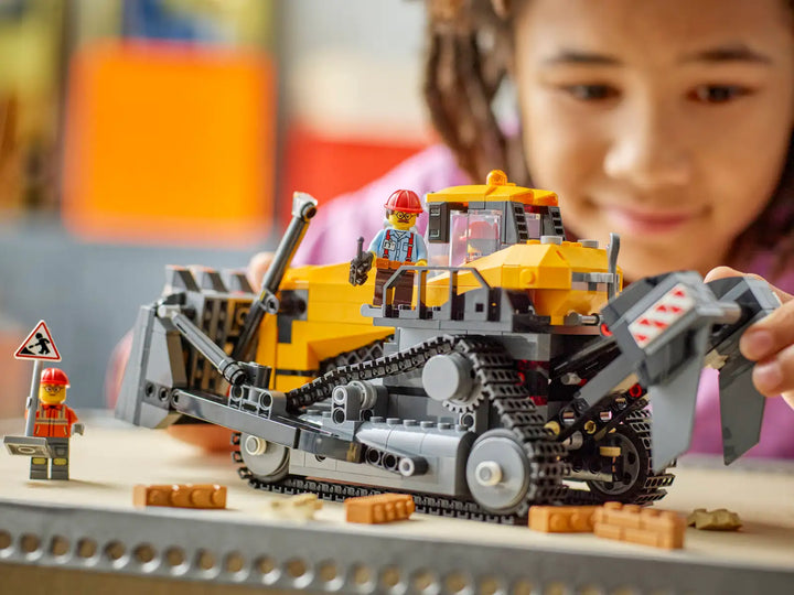 CITY Yellow Bulldozer with Front Loader | LEGO